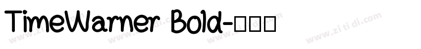 TimeWarner Bold字体转换